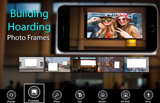Building Hoarding Photo Frames - bill  hoarding screenshot 1