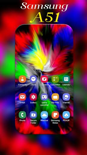 Themes for Samsung Galaxy A51: launcher for Galaxy screenshot 1