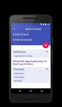 English Irregular Verbs screenshot 2