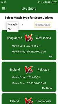 Live Cricket Score screenshot 6