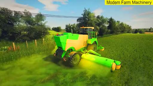 Offroad Tractor Trolley Farming 3d-Simulator Games screenshot 2