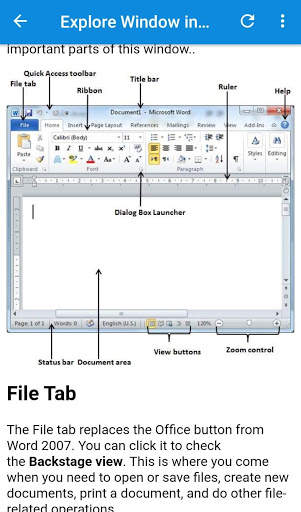 Learn Word 2010 screenshot 5