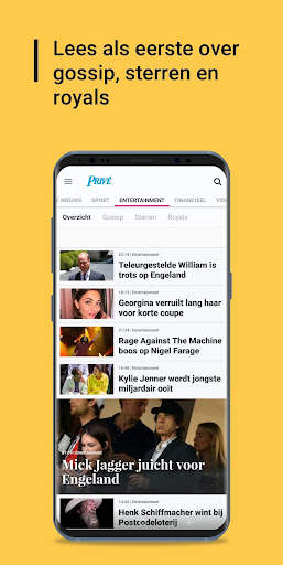 De Telegraaf nieuws-app screenshot 4