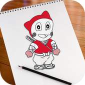Learn To Draw Ninja Hattori 1.1