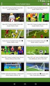 Funny Football Videos screenshot 1
