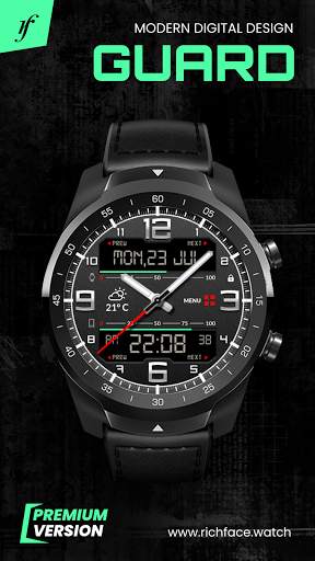Guard Watch Face screenshot 1