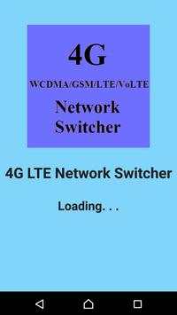 4G LTE Network Switcher screenshot 1
