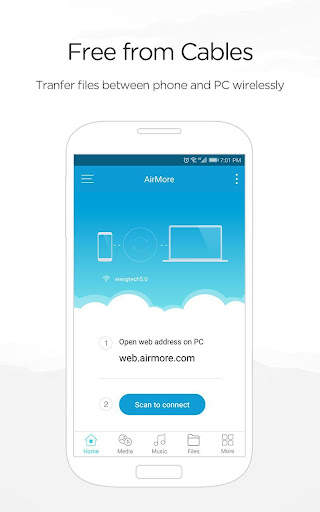 AirMore File Transfer Guia screenshot 2