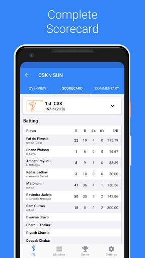 Cricket Live screenshot 4