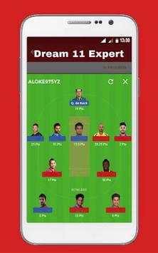 Dream 11 Experts - Dream11 Winner Prediction Tip screenshot 1