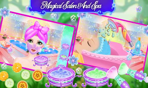 Magic Princess Fashion Dress Up Salon: Makeup Game screenshot 3