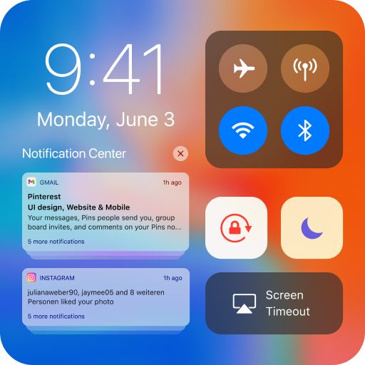iCenter OS17 - Control Center icon