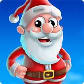 Xmas Santa Run Christmas Games logo