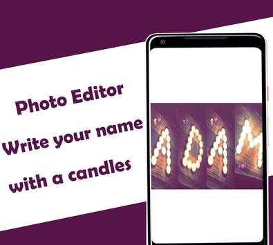 Write your name with a candles screenshot 3