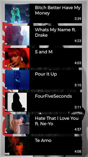 Rihanna All Song All Album Music Music Video screenshot 4