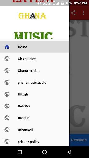 Latest Ghana Music 1 تصوير الشاشة