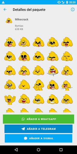 Sticker of the Compas for Telegram WhatsApp Signal screenshot 3