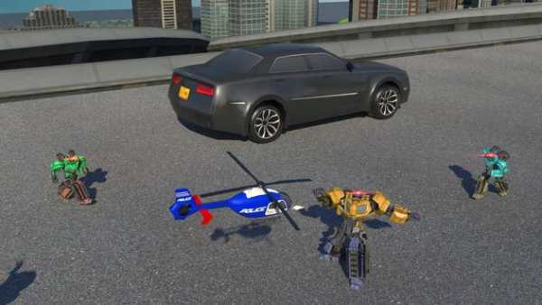 Mini Police War Robot स्क्रीनशॉट 12