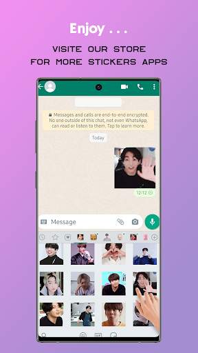 BTS Stickers Animated For Whatsapp screenshot 4
