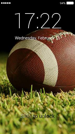 Football Lock Screen screenshot 3