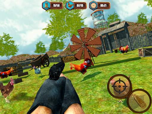 Bird Hunting Chicken Shooting screenshot 3