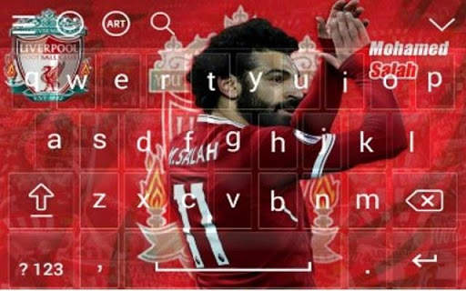Mohamed Salah Theme Keyboard स्क्रीनशॉट 7