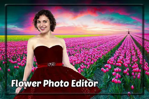 Flower Photo Frame : Cut Paste Editor screenshot 5