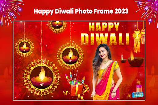 Happy Diwali Photo Frame screenshot 1