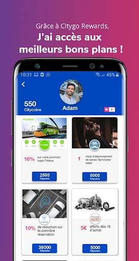 Citygo, covoiturage urbain au quotidien screenshot 5