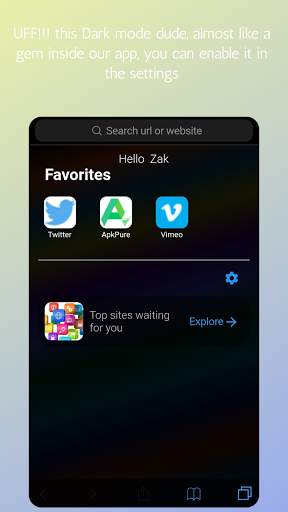 iOS 14 Browser,desktop browser,web browser to ios screenshot 5