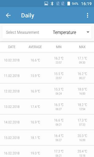 Efento Logger screenshot 3