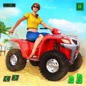 Offroad Beach ATV Quad Bike Simulator on 9Apps