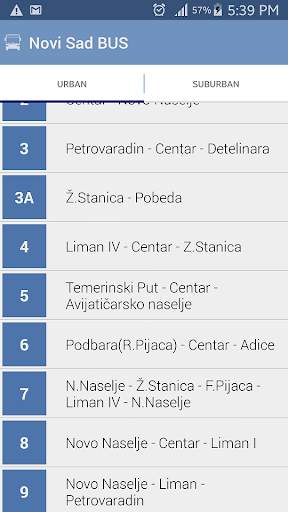 Novi Sad BUS screenshot 1