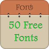 50 Fonts for Samsung Galaxy 7 8.0