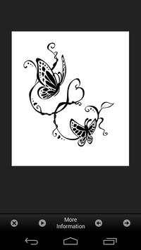 Ideas Butterfly Tattoos Design screenshot 2