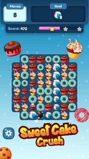 Sweet Cake Crush : Match Puzzle Game 퍼즐게임 중독성게임 screenshot 6