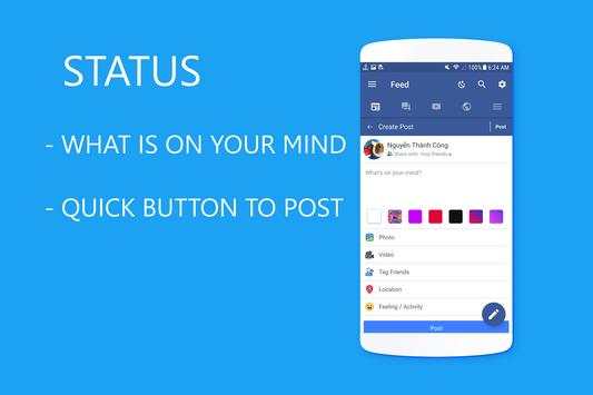 Fast for Facebook,Messenger screenshot 4