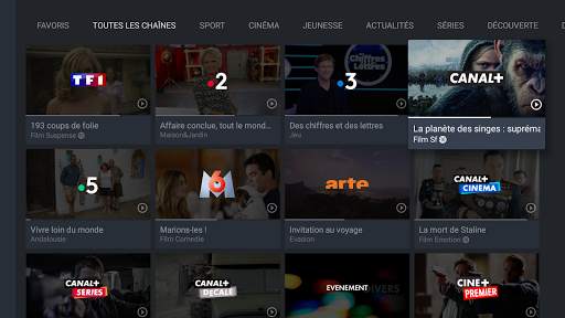 CANAL , Live and catch-up TV screenshot 19
