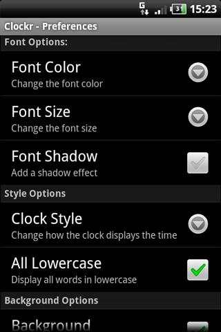 Clockr screenshot 2