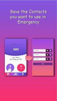 SOS Safety App screenshot 1