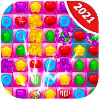 Candy Delight Storm 2021- Match 3 Candy Game logo