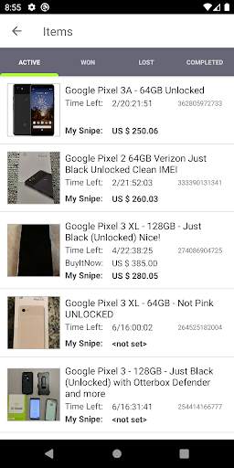 Auction Bid Sniper for eBay - Win more, pay less screenshot 2