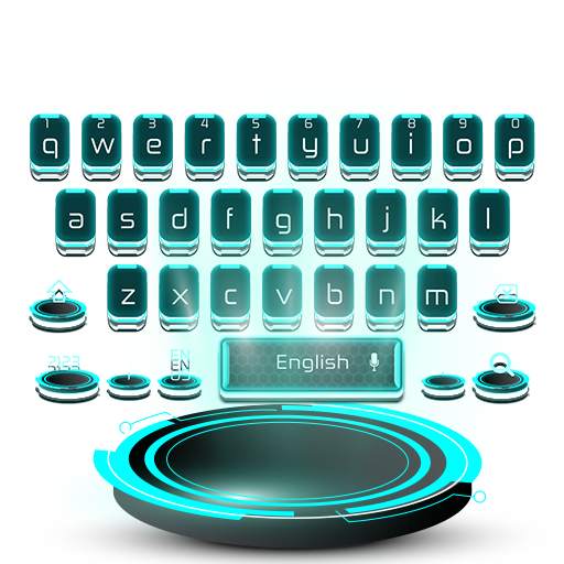 Blue Tech Keyboard 10001004