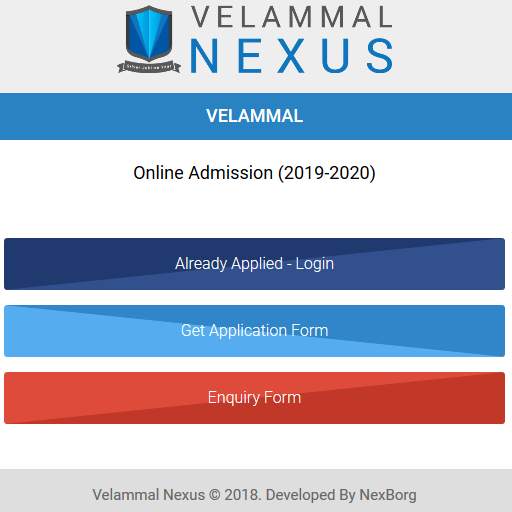 Velammal Nexus - Admission 1.1