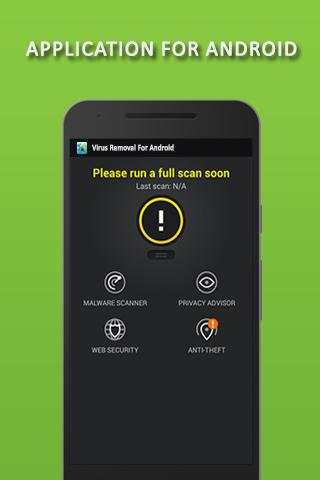 Virus Removal For Android screenshot 1