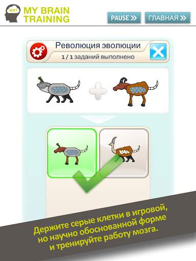 MyBrainTraining - эффективно и весело скриншот 8