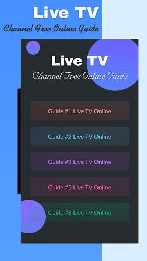 Live TV Channel Free Online Guide скриншот 3