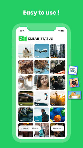 Clear Status - No Blur Status screenshot 4