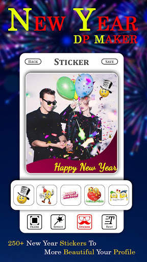 New Year DP Maker- New Year Profile Pic Maker screenshot 3