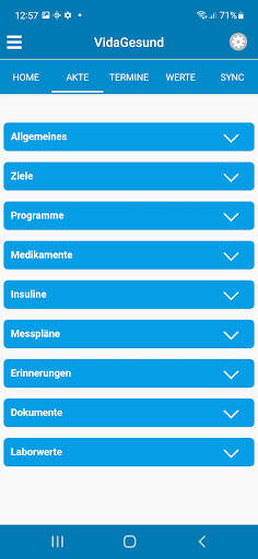 Diabetes   Blutdruck-App 8 تصوير الشاشة